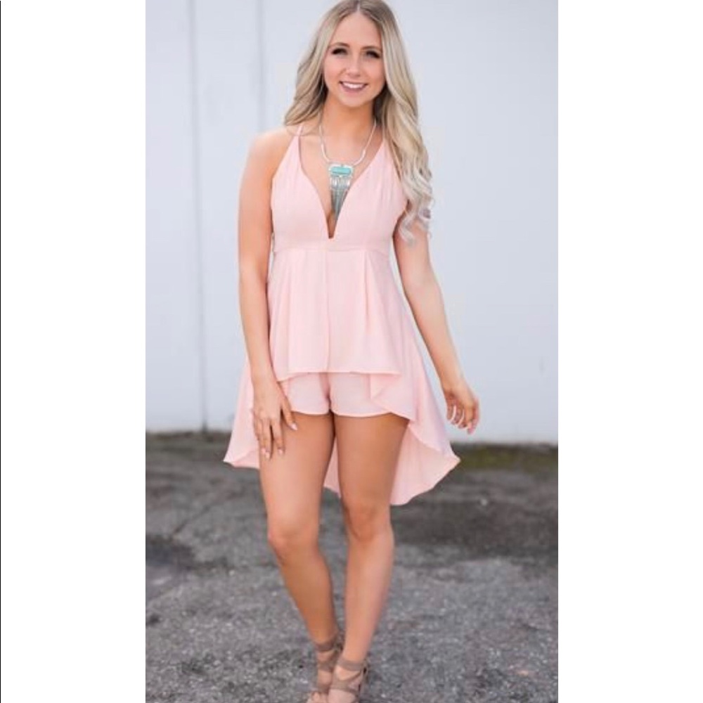 Nanamacs Plunging Flow Romper